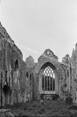 FRIARY NAVE LOOKING E.